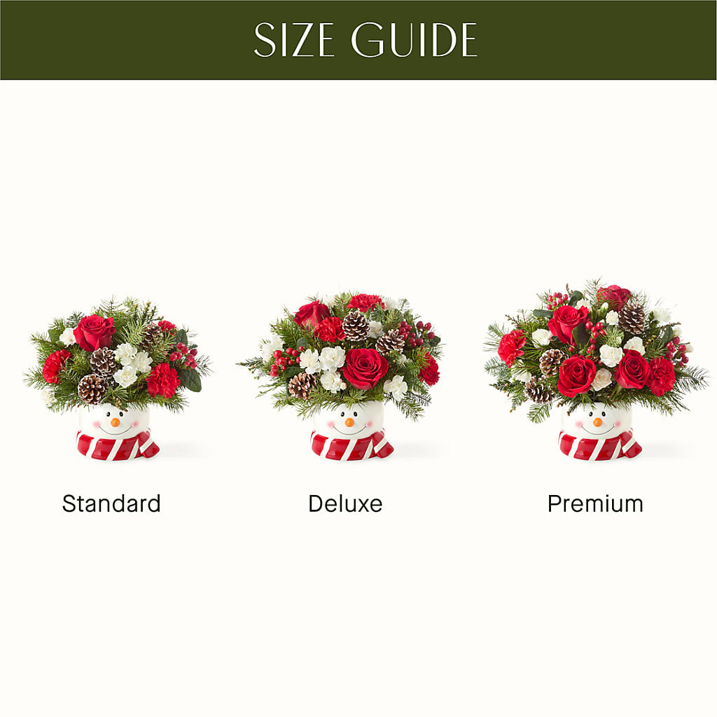 Jolly Snowman Bouquet – Fleurs.ca, Quebec PQ