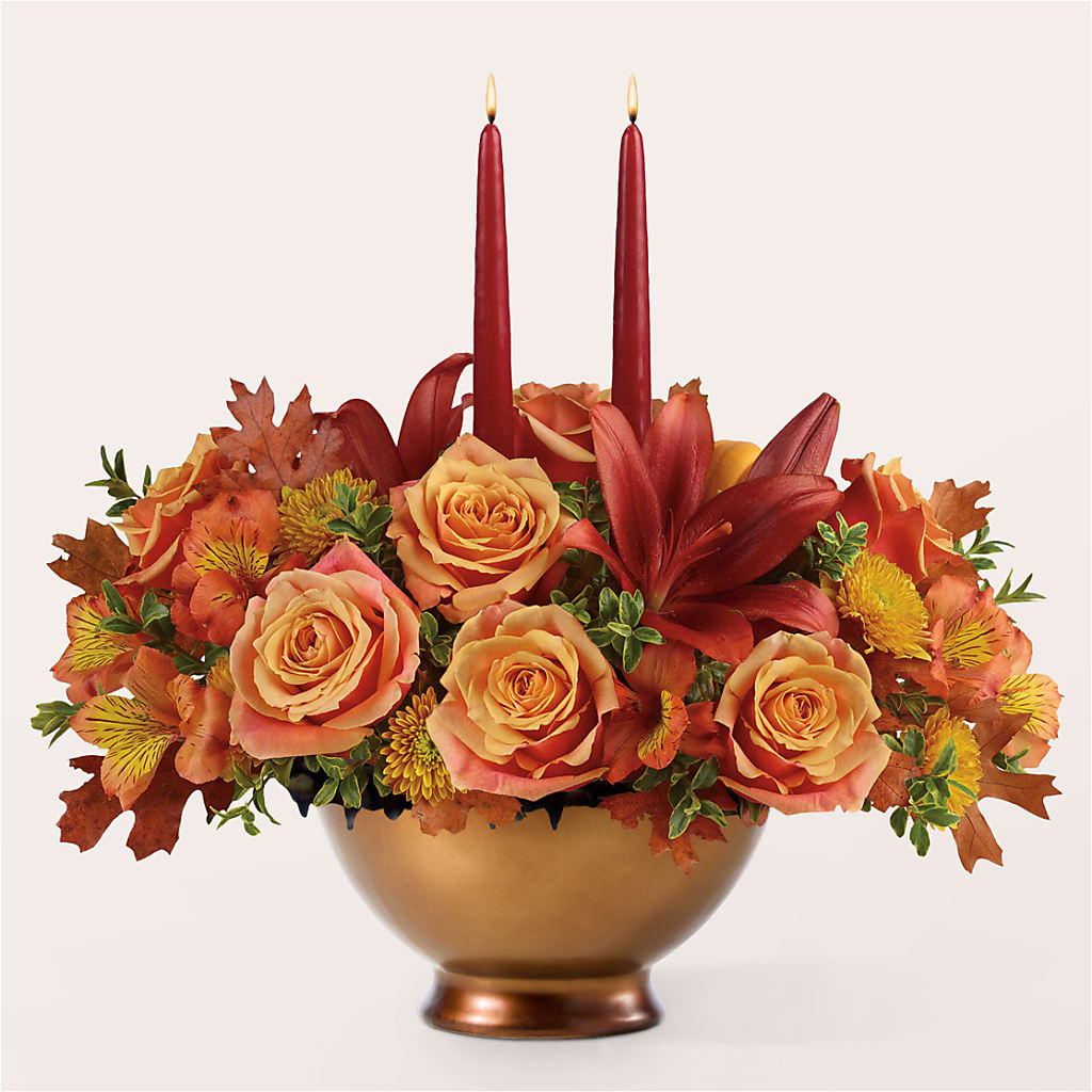 Harvest Table Centerpiece – Fleurs.ca, Quebec PQ