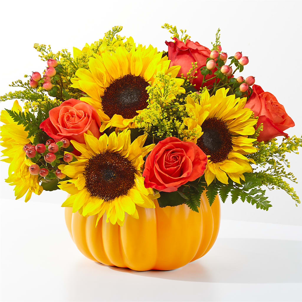 Pick of the Patch Pumpkin Bouquet – Fleurs.ca, Quebec PQ