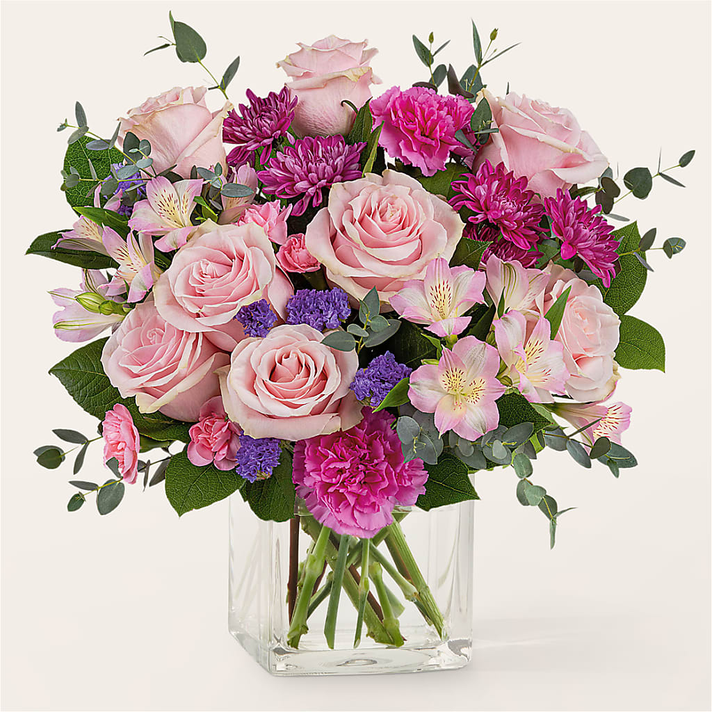 Rosy Radiance Bouquet – Fleurs.ca, Quebec PQ