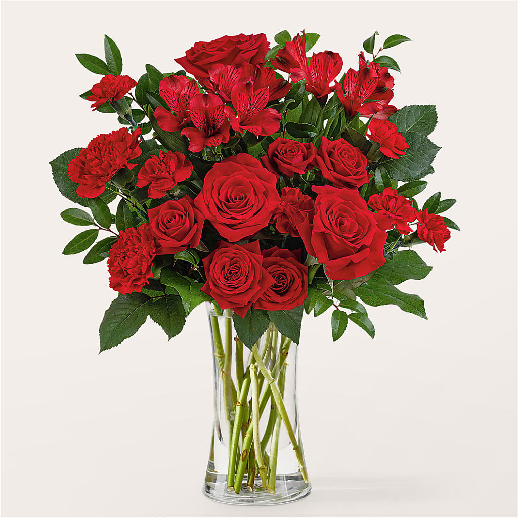 Brilliant Ruby Bouquet – Fleurs.ca, Quebec PQ