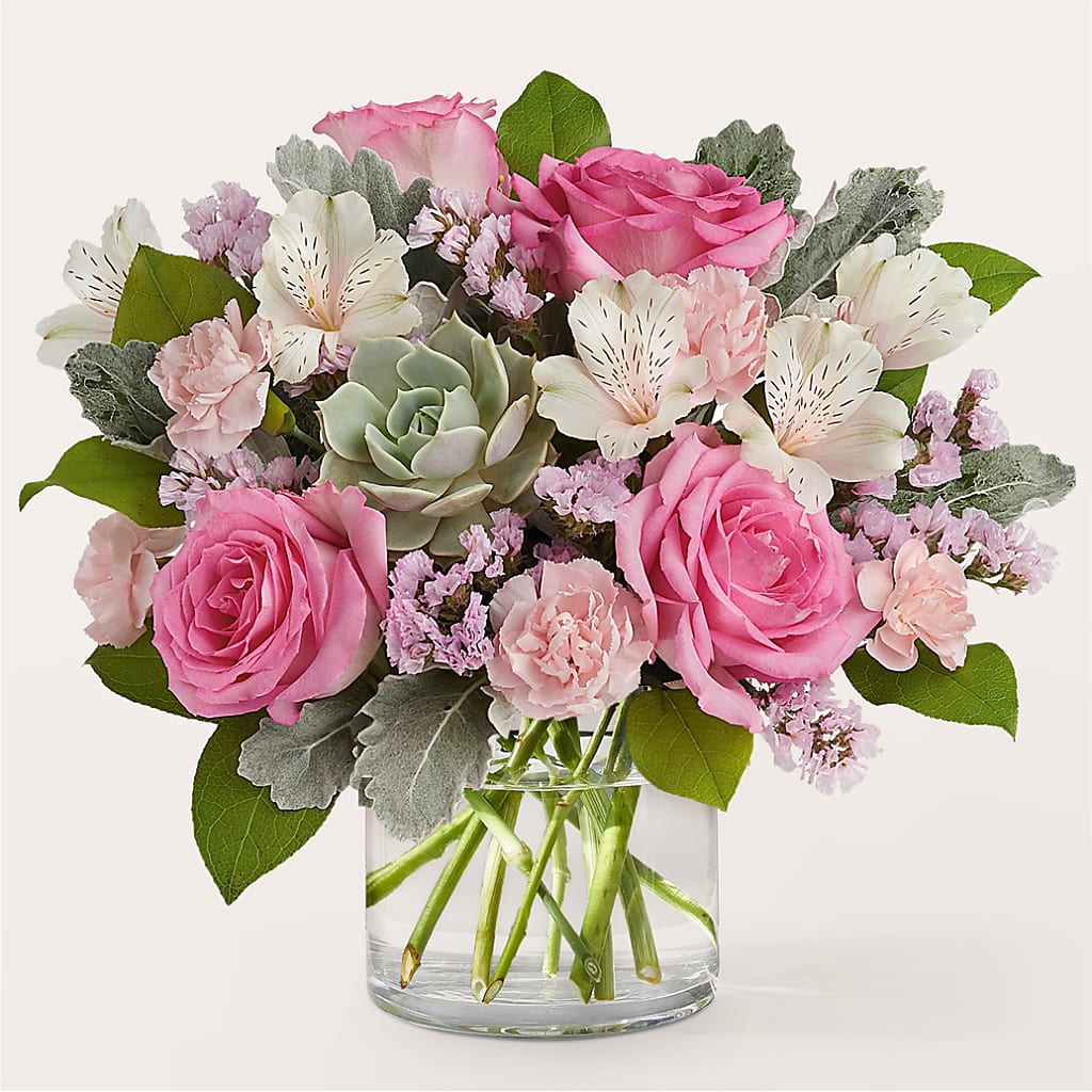 Dusty Rose Bouquet – Fleurs.ca, Quebec PQ