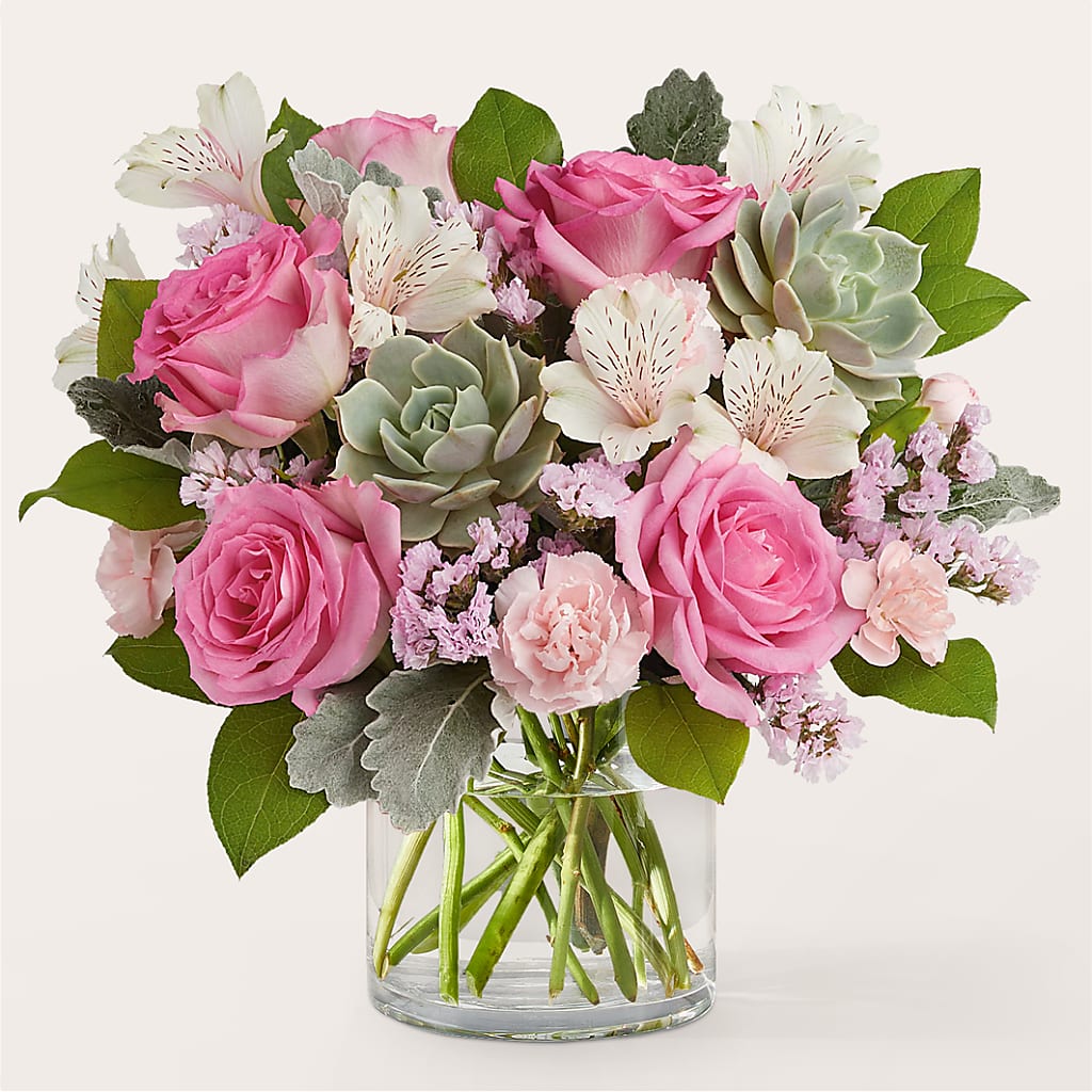 Dusty Rose Bouquet – Fleurs.ca, Quebec PQ