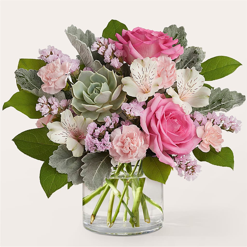 Dusty Rose Bouquet – Fleurs.ca, Quebec PQ
