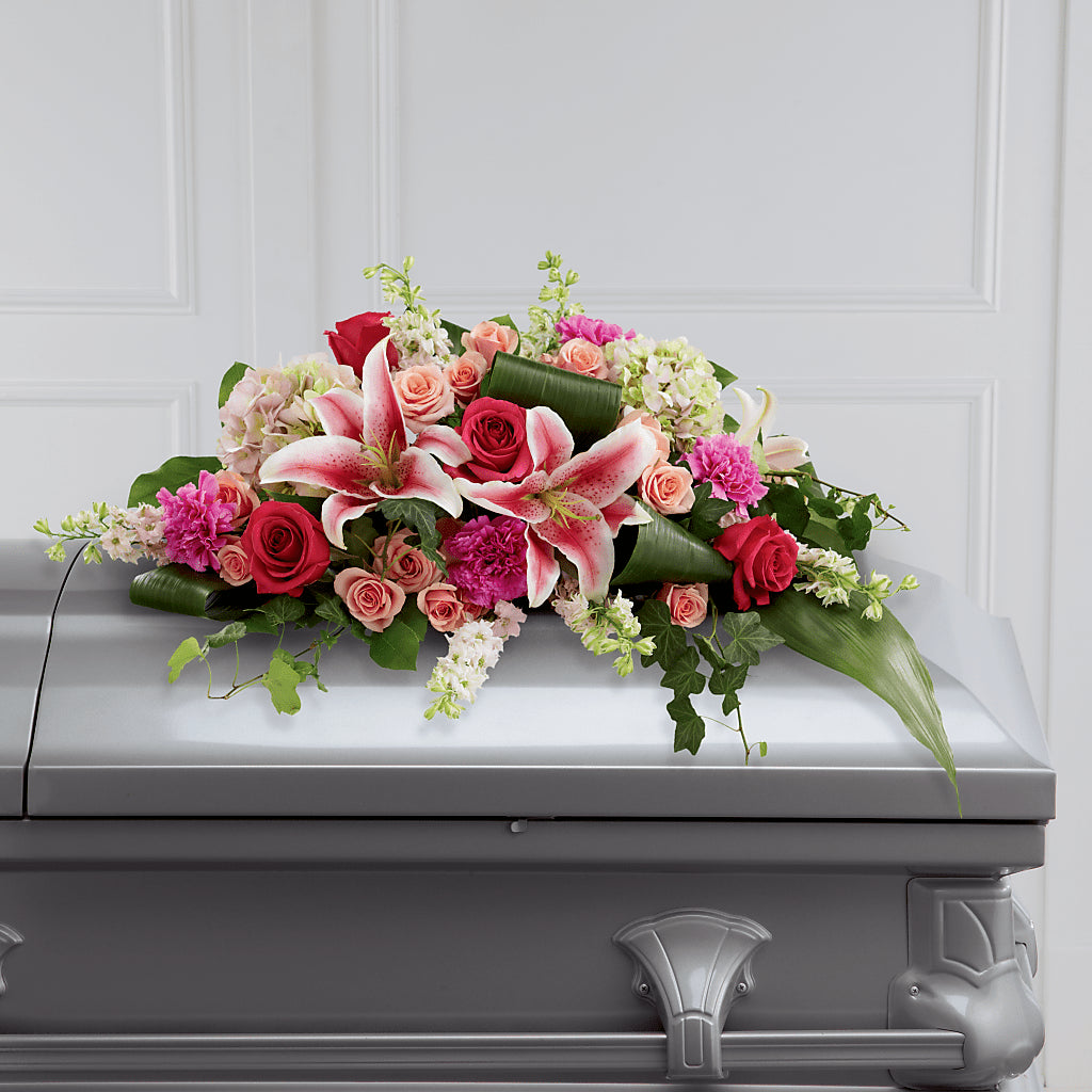 Splendid Grace Casket Spray – Fleurs.ca, Quebec PQ