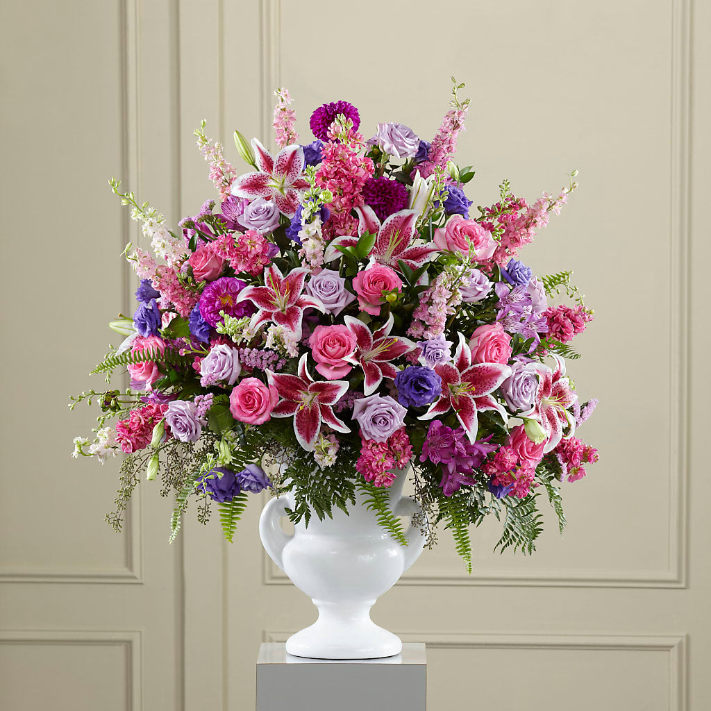 Peaceful Tribute Arrangement – Fleurs.ca, Quebec PQ
