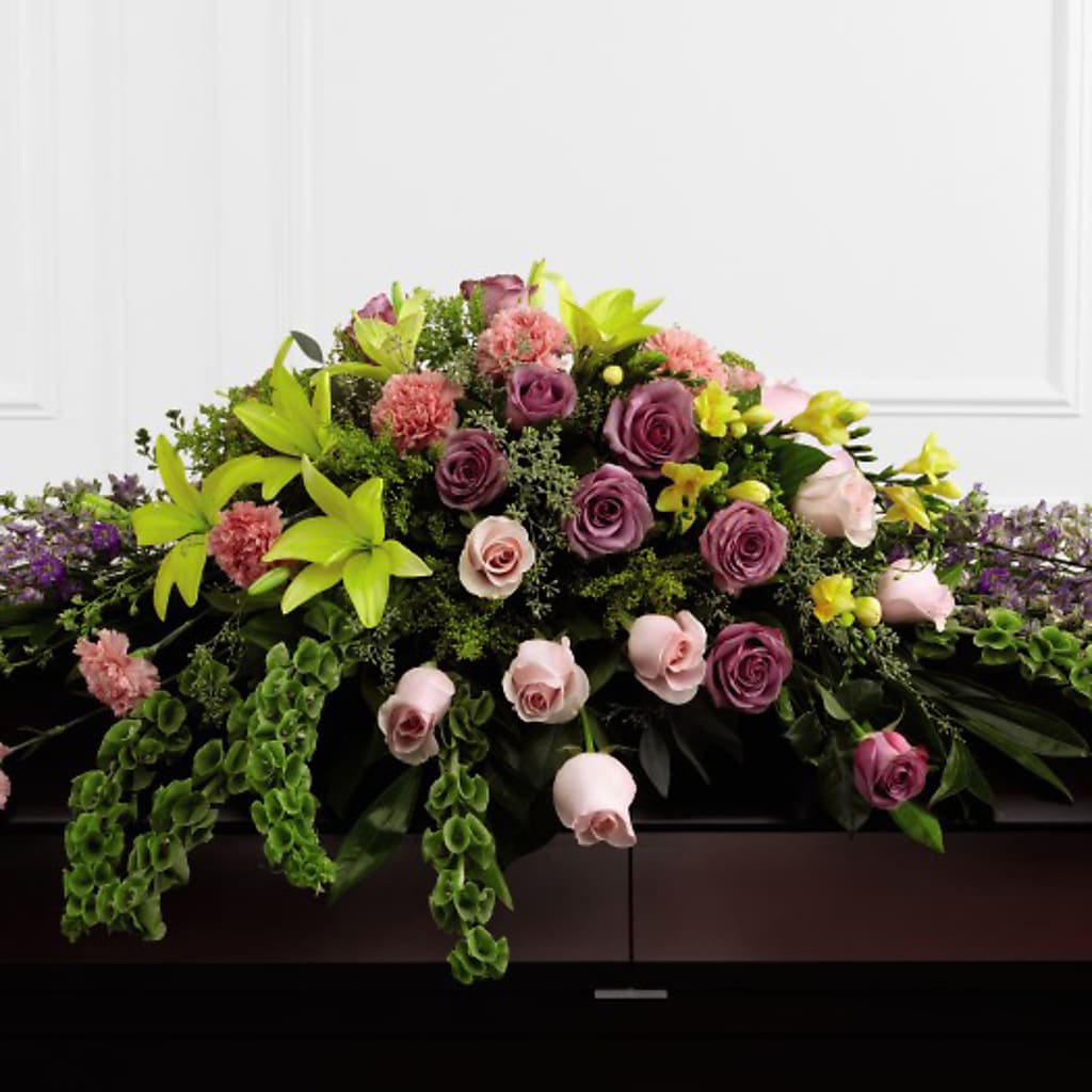 Forever Beloved Casket Spray – Fleurs.ca, Quebec PQ