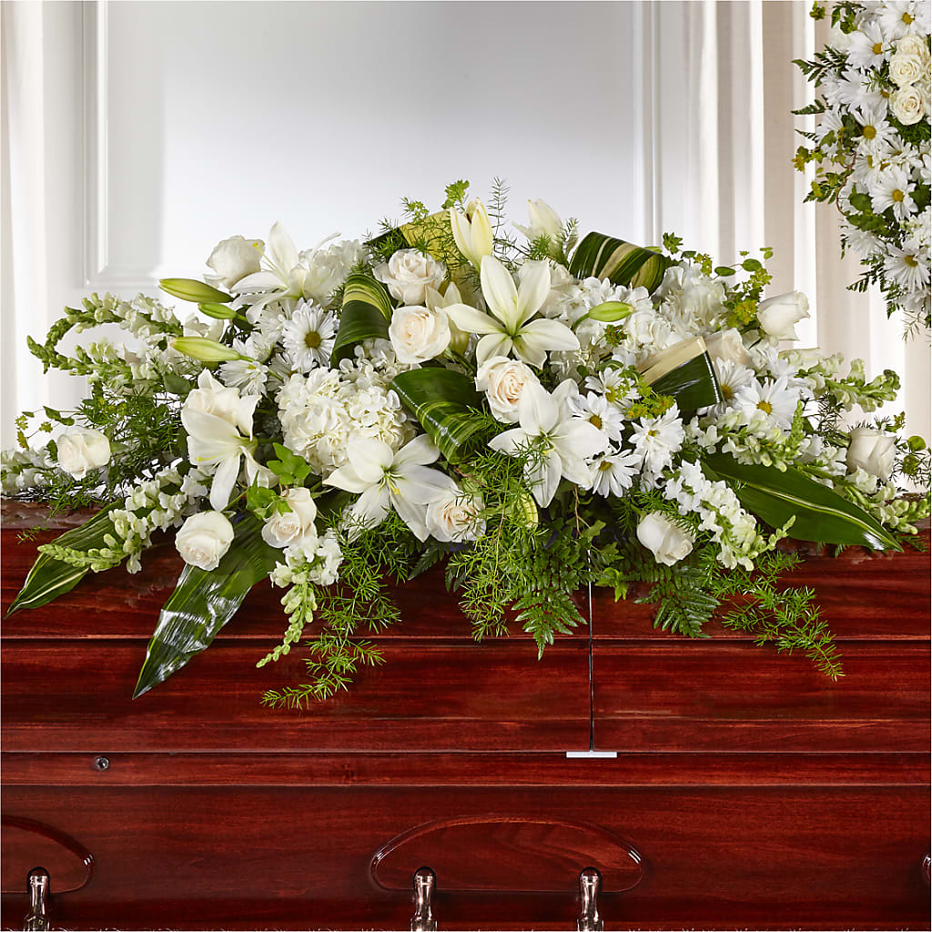 Abundance Casket Spray – Fleurs.ca, Quebec PQ