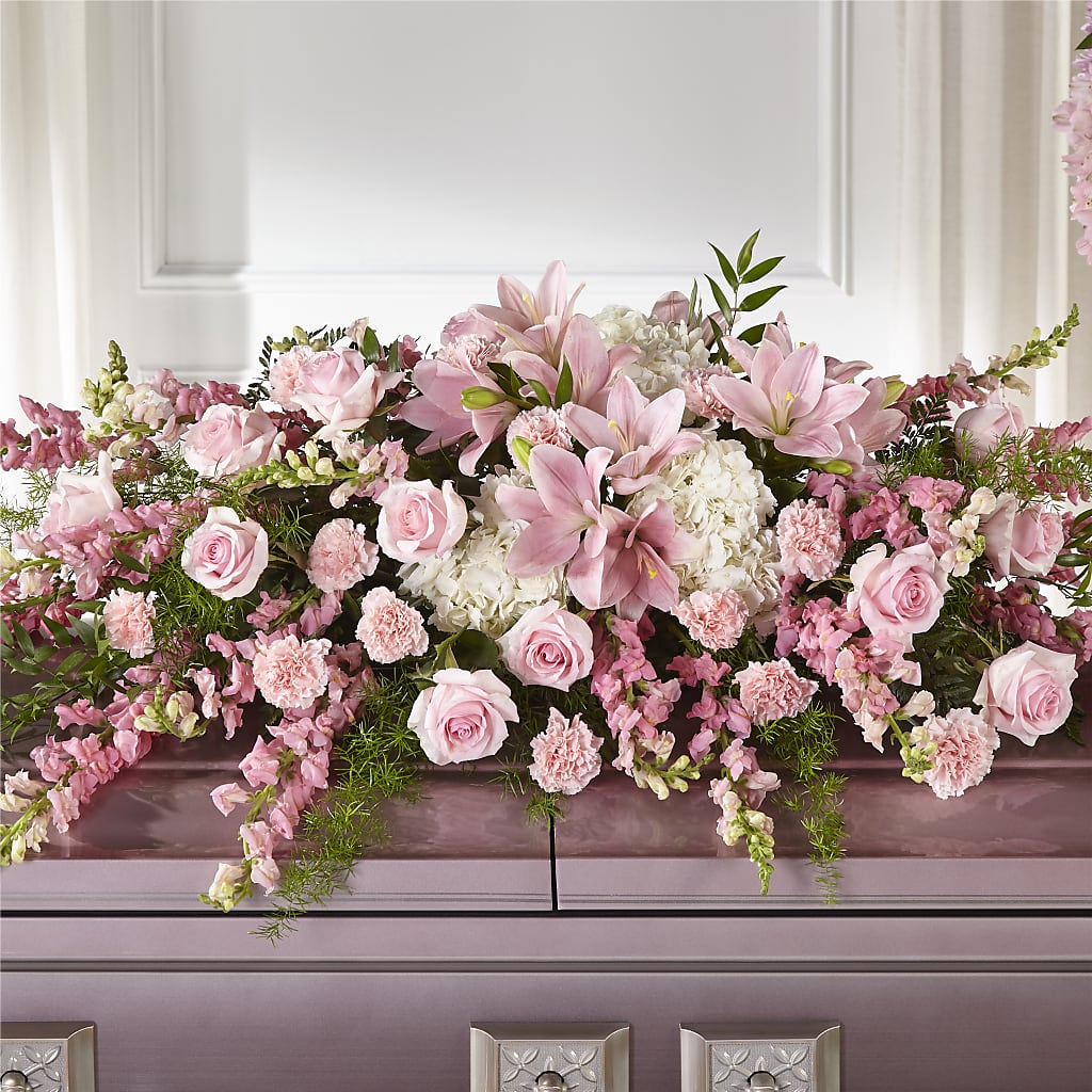 Life & Remembrance Casket Spray – Fleurs.ca, Quebec PQ