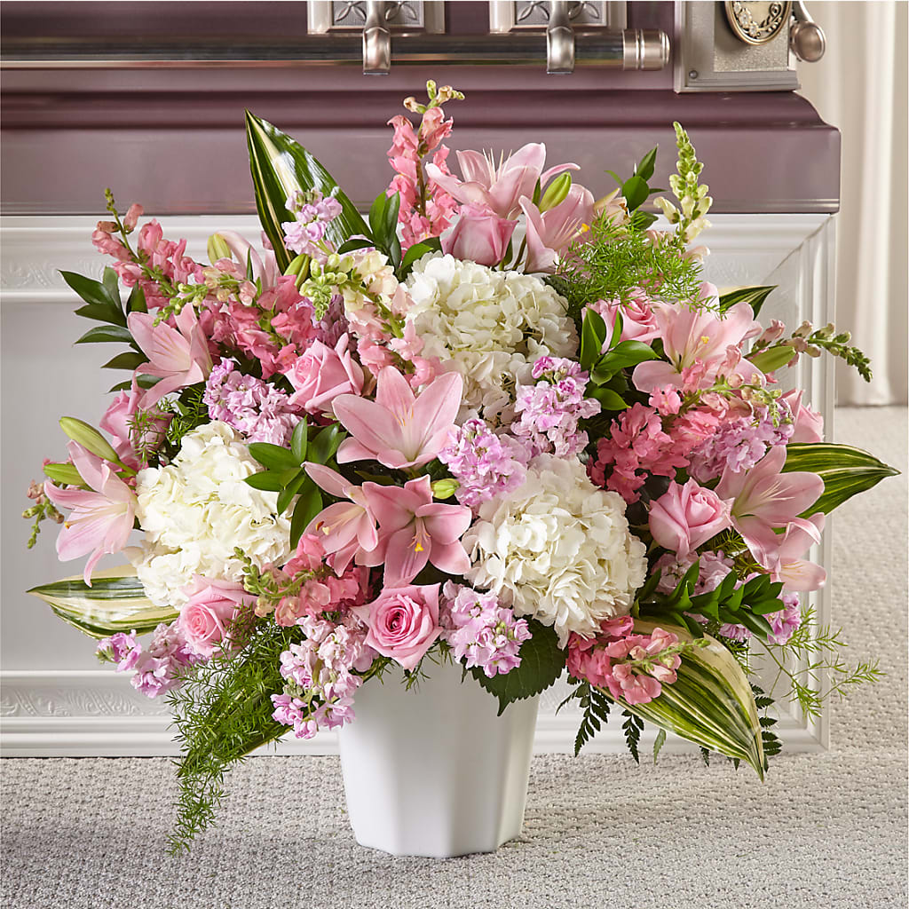 Simply Serene Floor Basket – Fleurs.ca, Quebec PQ