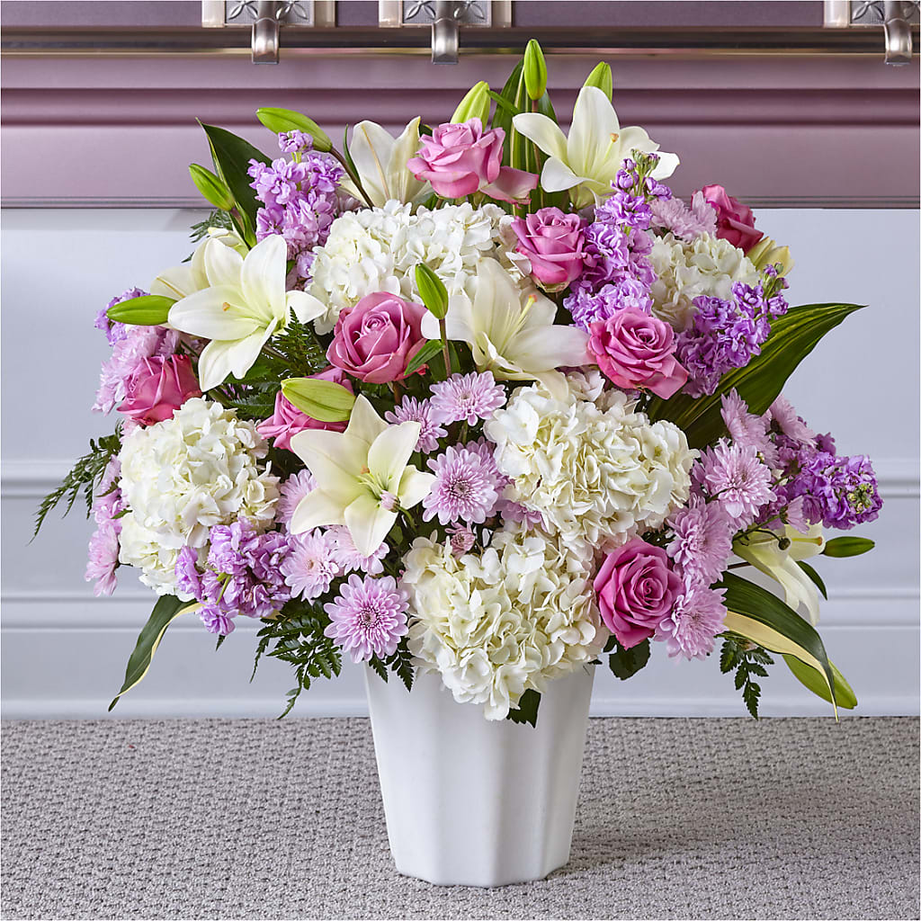 Heaven Sent Floor Basket – Fleurs.ca, Quebec PQ