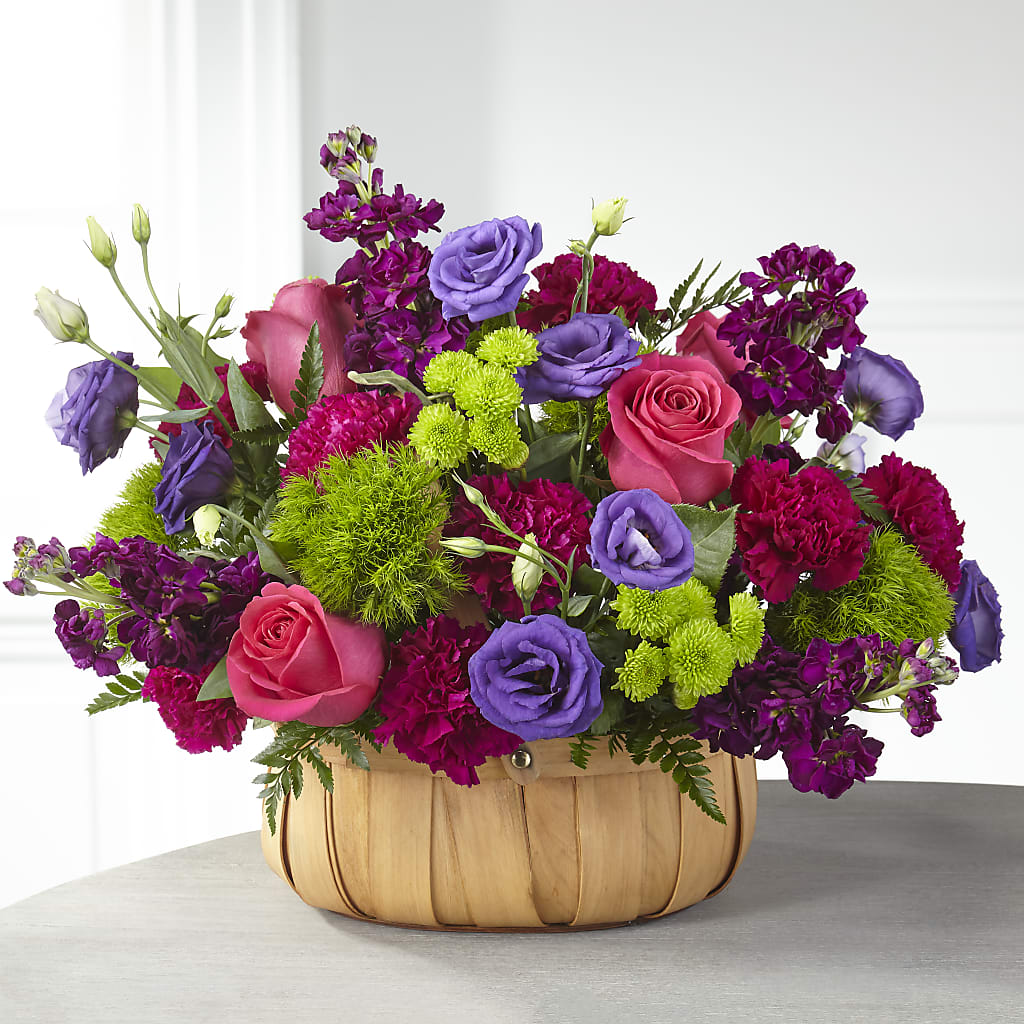 Serene Sanctuary Basket – Fleurs.ca, Quebec PQ