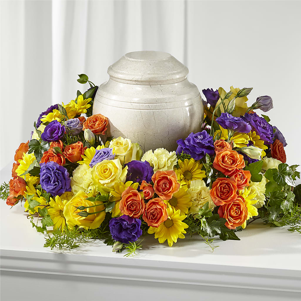 Blossoms of Remembrance Cremation Adornment – Fleurs.ca, Quebec PQ