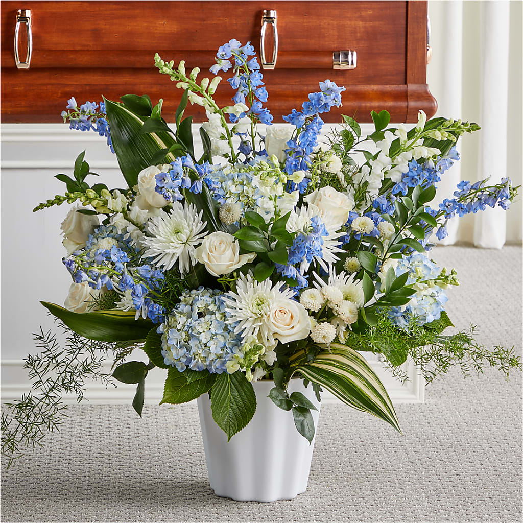 Everlasting Memories Floor Basket – Fleurs.ca, Quebec PQ