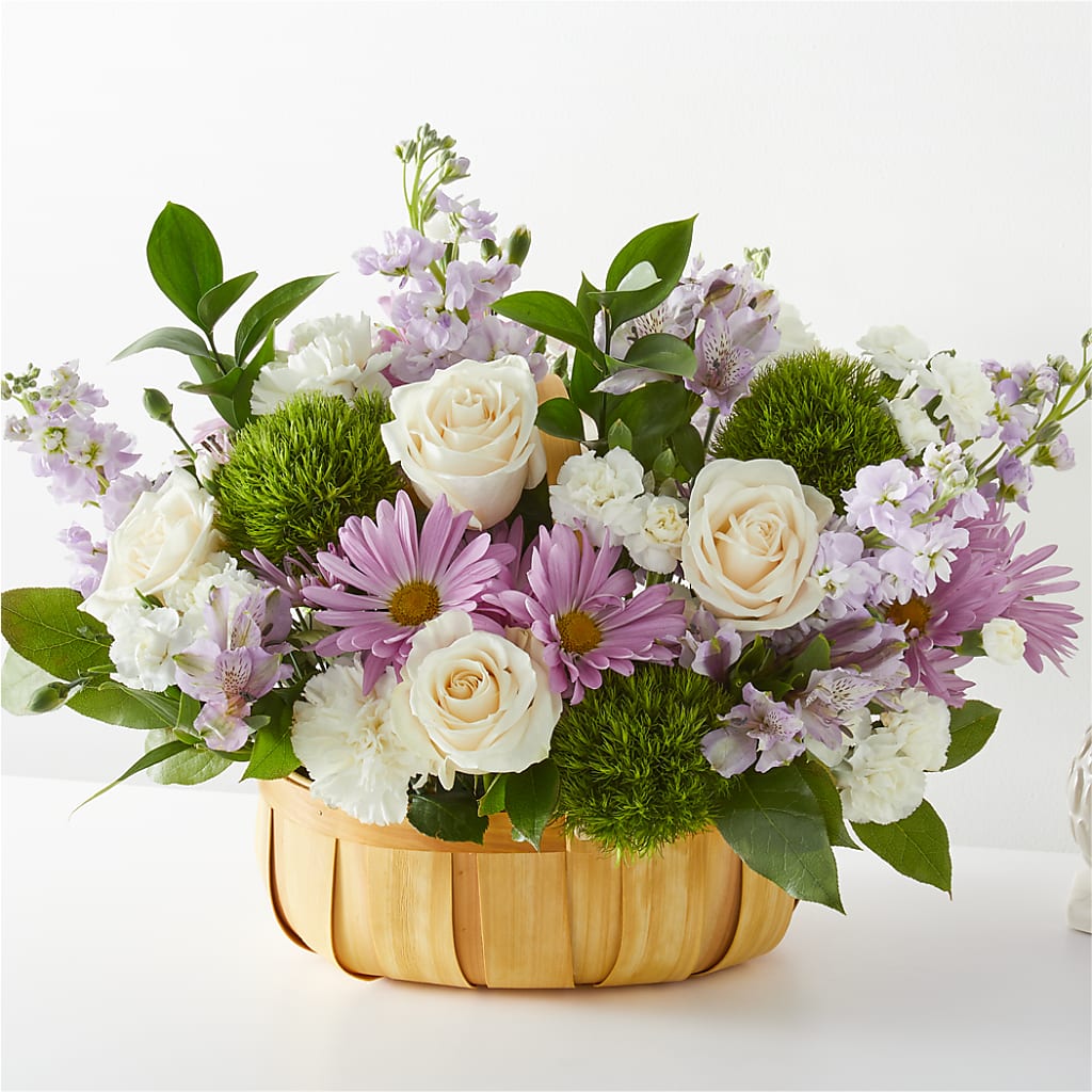 Peace & Love Basket – Fleurs.ca, Quebec PQ