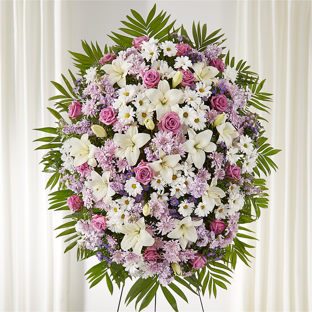 Surrounded by Love Standing Spray – Fleurs.ca, Quebec PQ