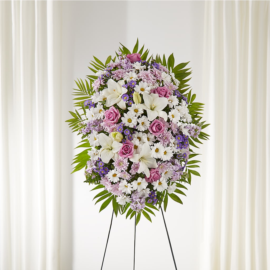 Surrounded by Love Standing Spray – Fleurs.ca, Quebec PQ
