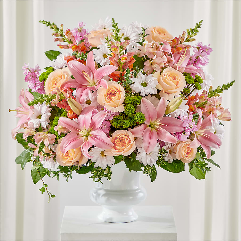 Heartfelt Gesture Urn Arrangement – Fleurs.ca, Quebec PQ