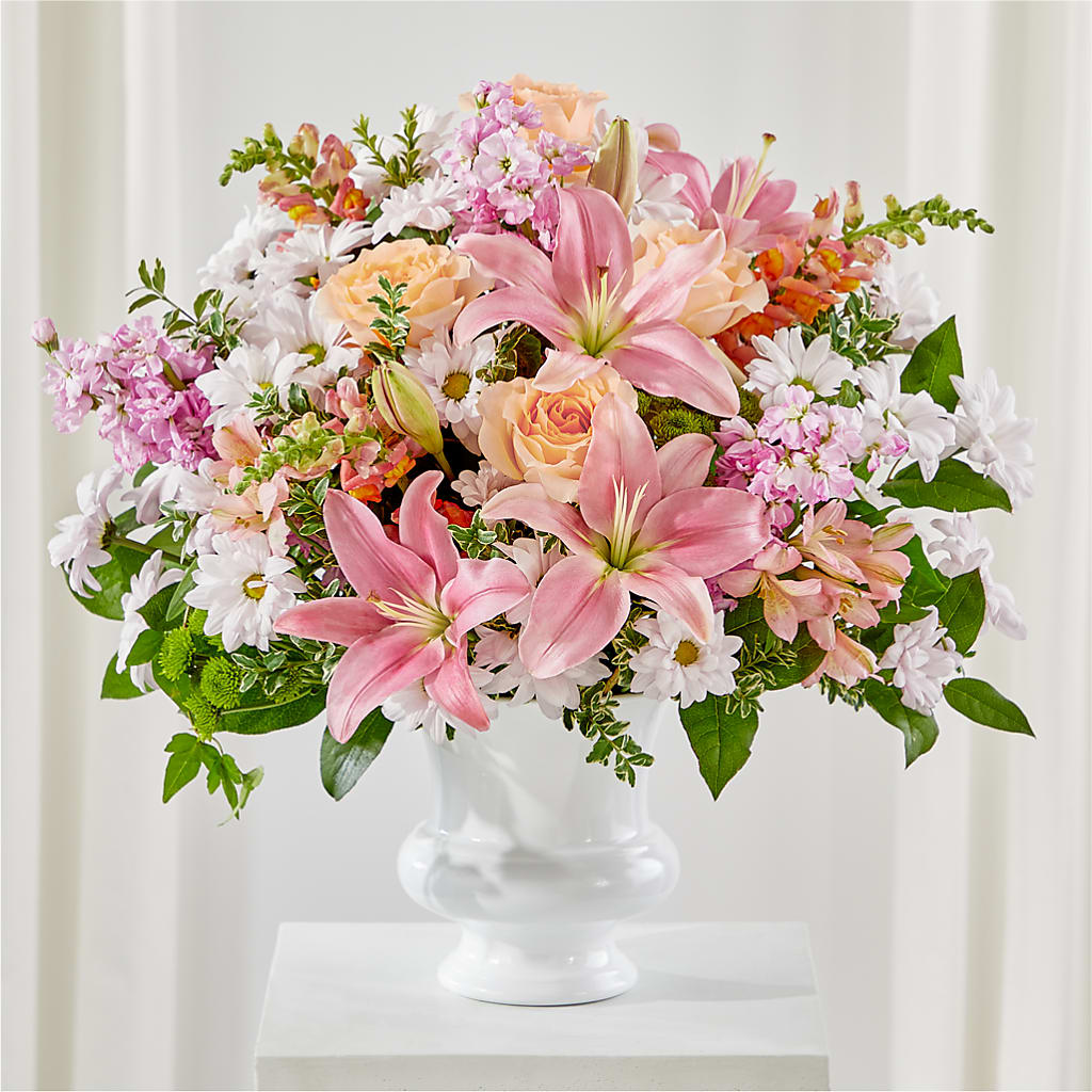 Heartfelt Gesture Urn Arrangement – Fleurs.ca, Quebec PQ