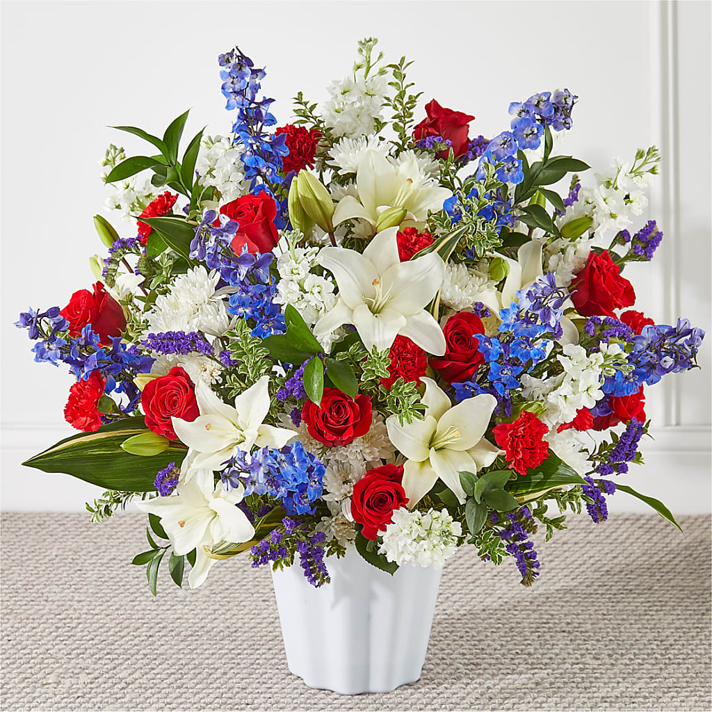 Consoled Floor Basket – Fleurs.ca, Quebec PQ