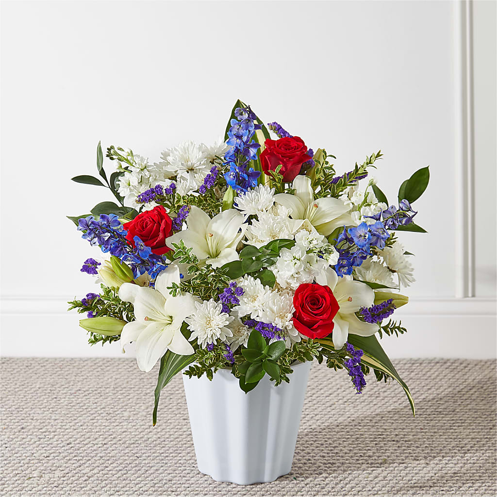 Consoled Floor Basket – Fleurs.ca, Quebec PQ