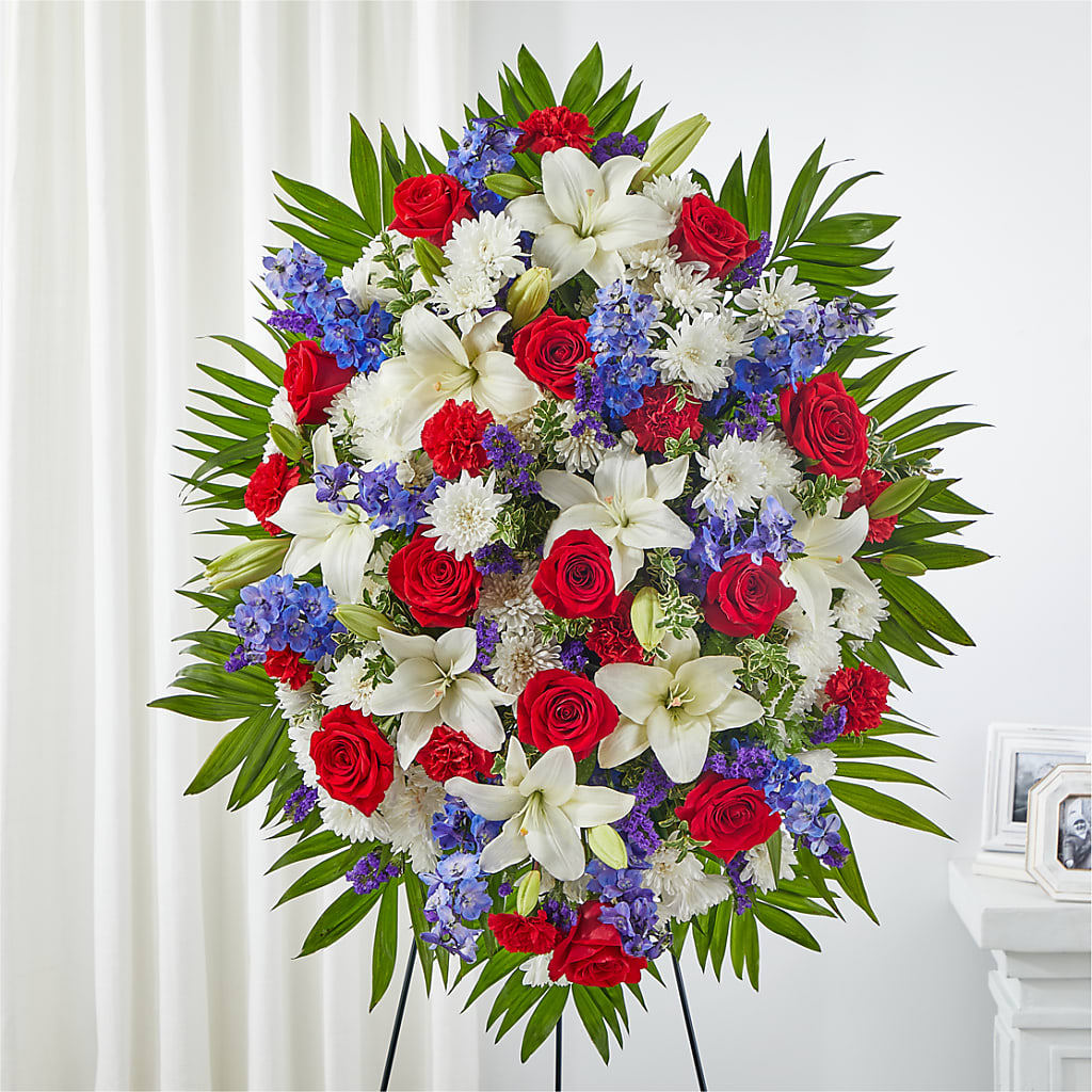 Cherished Service Standing Spray – Fleurs.ca, Quebec PQ