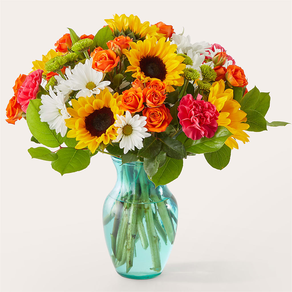 Sun-drenched Blooms Bouquet – Fleurs.ca, Quebec PQ