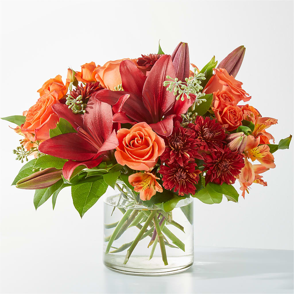 Crimson Leaves Bouquet – Fleurs.ca, Quebec PQ