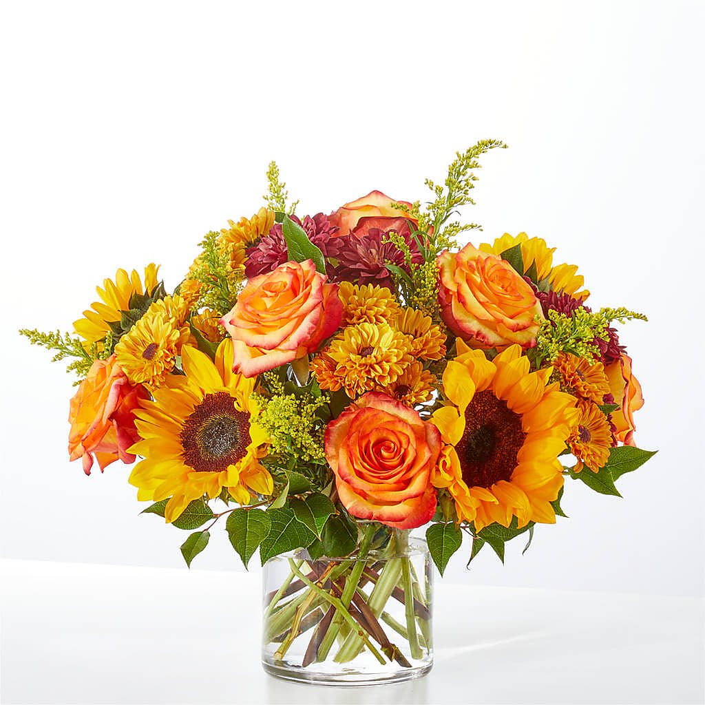 Flannel Scarf Bouquet – Fleurs.ca, Quebec PQ