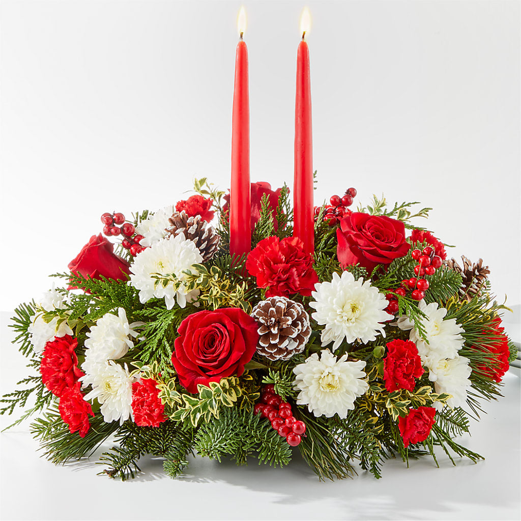 Holiday Soiree Centerpiece – Fleurs.ca, Quebec PQ