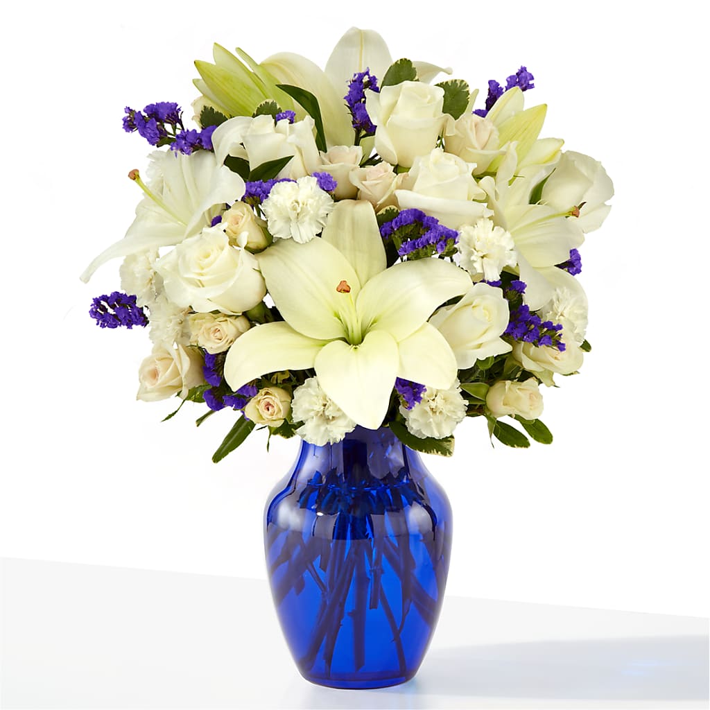 Sapphire Rush Bouquet – Fleurs.ca, Quebec PQ