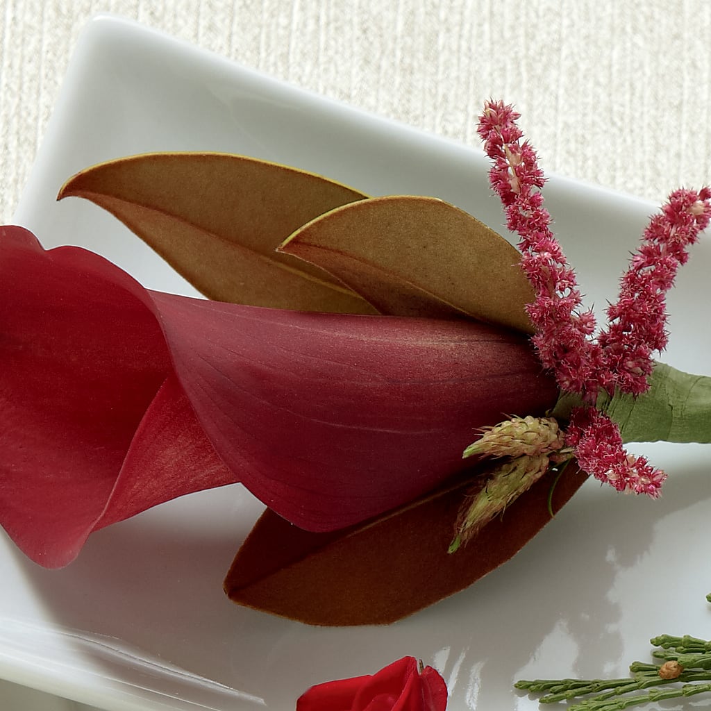 Red Calla Boutonniere – Fleurs.ca, Quebec PQ