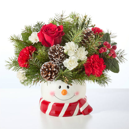 Jolly Snowman Bouquet –  Fleurs.ca, Quebec PQ