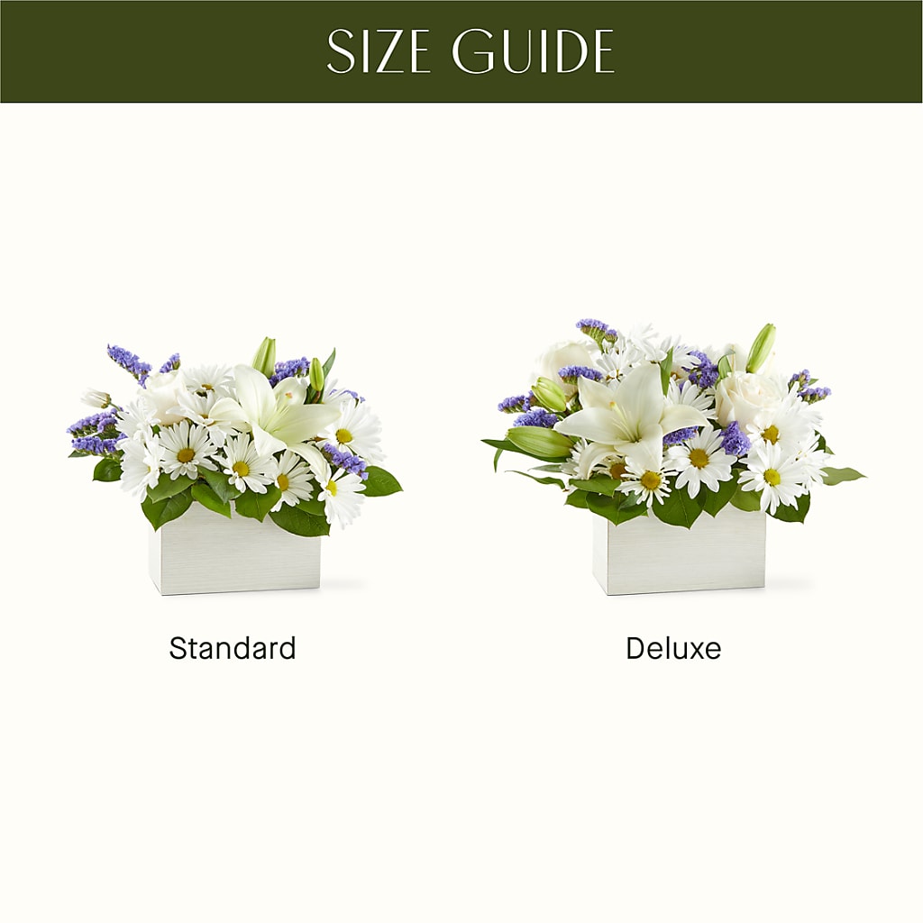 Beyond Blue Box Bouquet –  Fleurs.ca, Quebec PQ