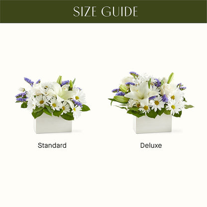 Beyond Blue Box Bouquet –  Fleurs.ca, Quebec PQ
