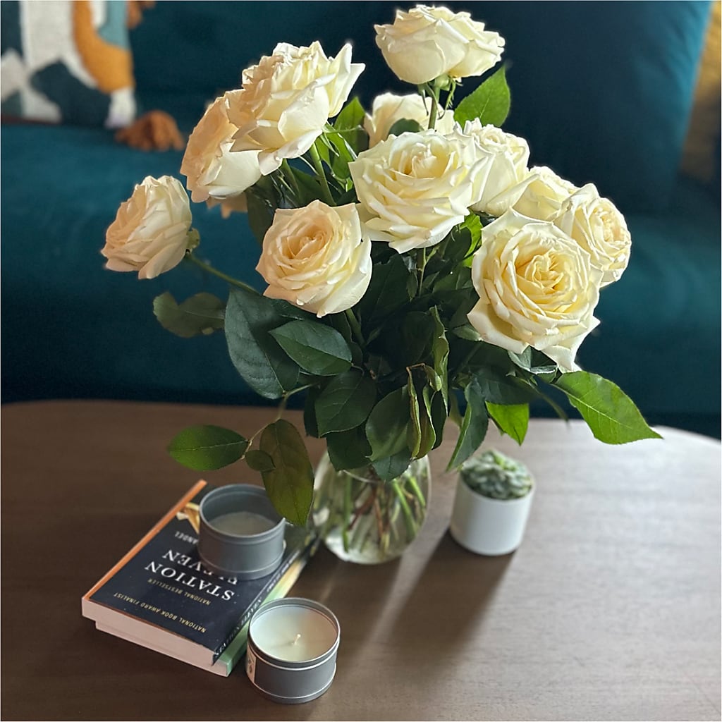 Long Stem Yellow Rose Bouquet –  Fleurs.ca, Quebec PQ