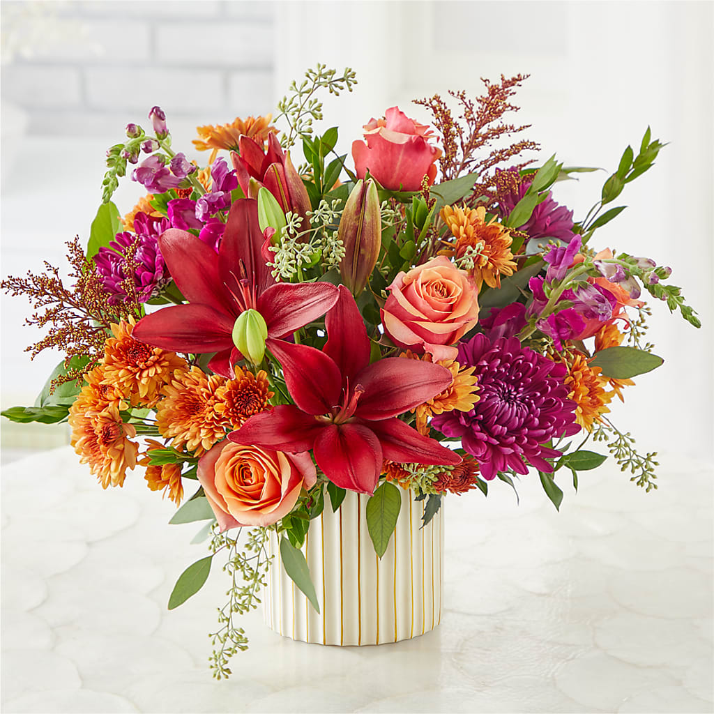 Burgundy Landscape Bouquet –  Fleurs.ca, Quebec PQ