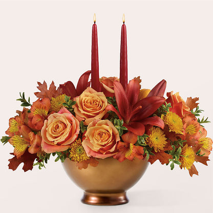 Harvest Table Centerpiece –  Fleurs.ca, Quebec PQ