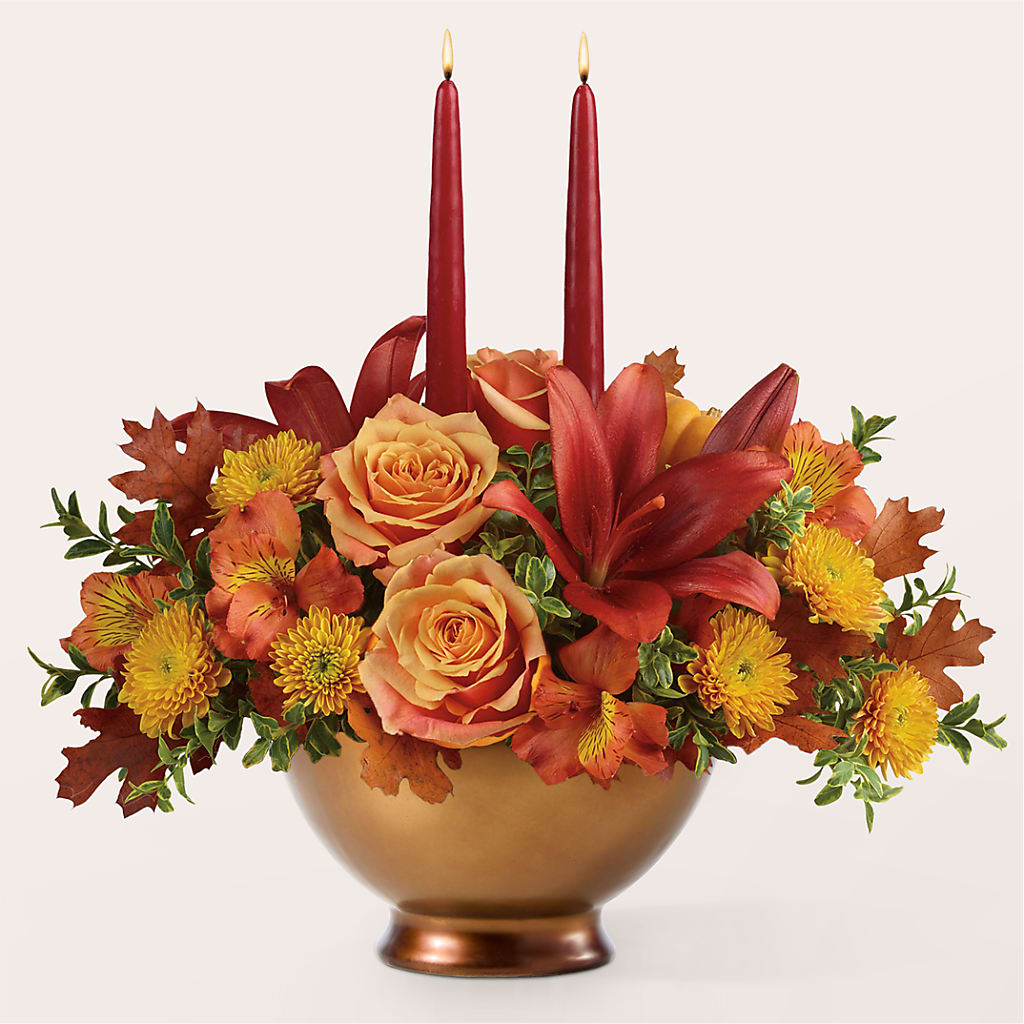 Harvest Table Centerpiece –  Fleurs.ca, Quebec PQ