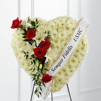 Heartfelt Hero Standing Heart –  Fleurs.ca, Quebec PQ