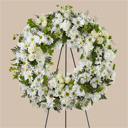 Faithful Wishes Wreath –  Fleurs.ca, Quebec PQ