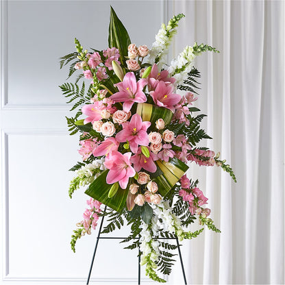Elegant Embrace Standing Spray –  Fleurs.ca, Quebec PQ