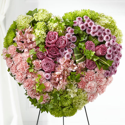 Heartwarming Standing Heart –  Fleurs.ca, Quebec PQ