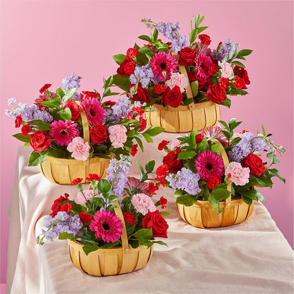 Pink Picnic Basket –  Fleurs.ca, Quebec PQ