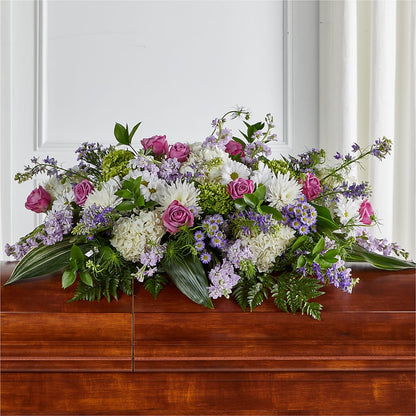 Meadows of Serenity Casket Spray –  Fleurs.ca, Quebec PQ