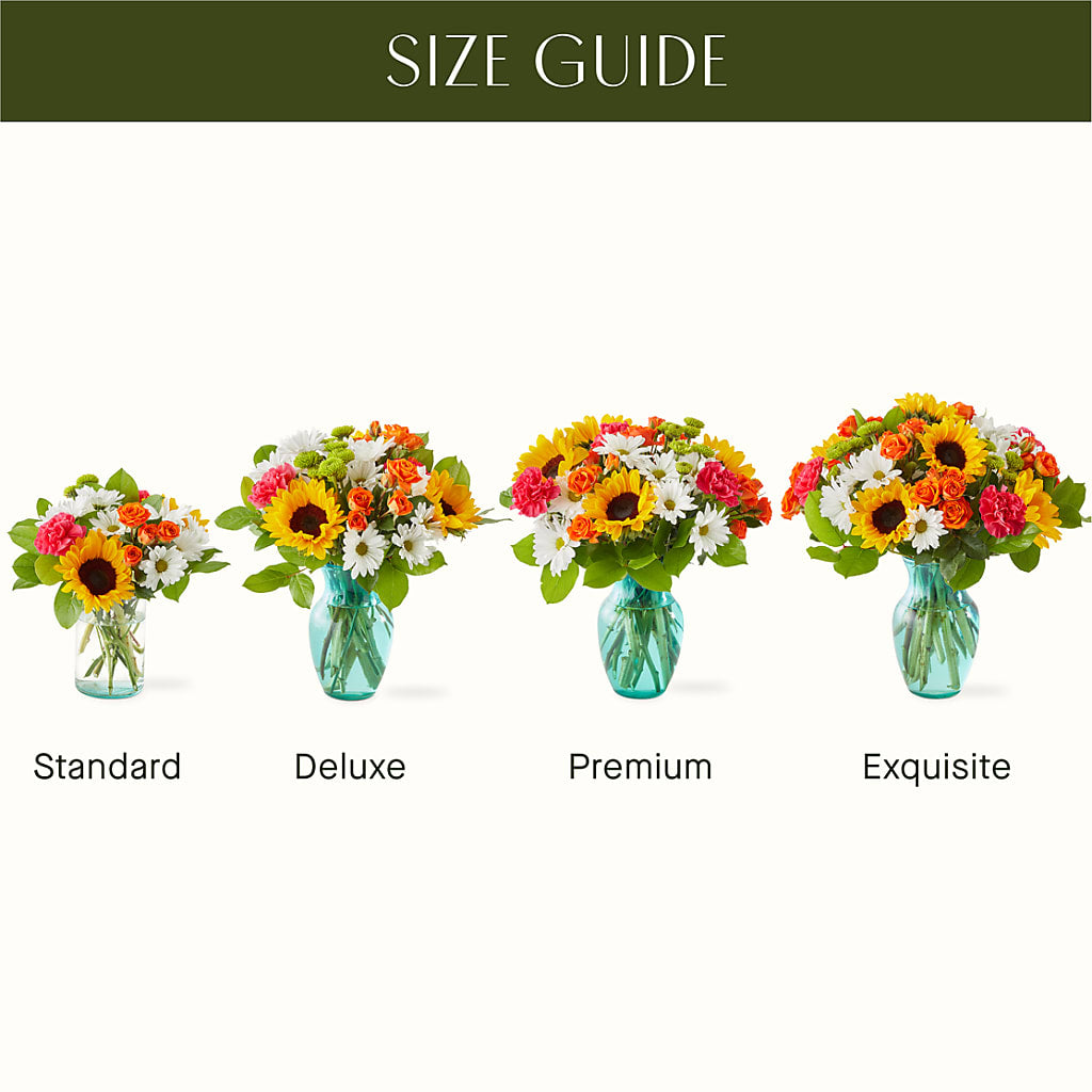 Sun-drenched Blooms Bouquet –  Fleurs.ca, Quebec PQ