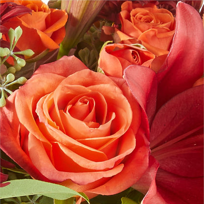Crimson Leaves Bouquet –  Fleurs.ca, Quebec PQ