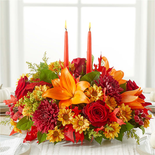 Autumn's Embrace Centerpiece –  Fleurs.ca, Quebec PQ