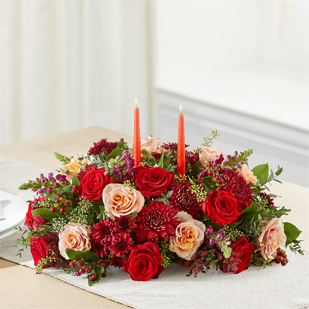 Most Thankful Centerpiece –  Fleurs.ca, Quebec PQ